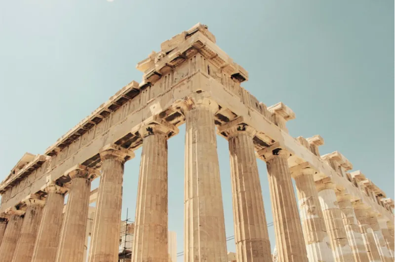 parthenon up close