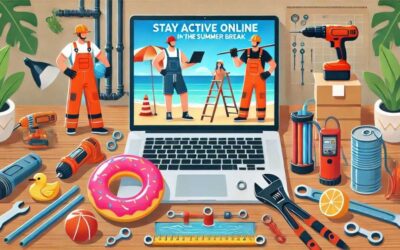 Stay Active Online Over the Summer Break: A Guide for Tradies and Hydraulic Businesses in Australia